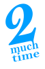 2muchtime logo