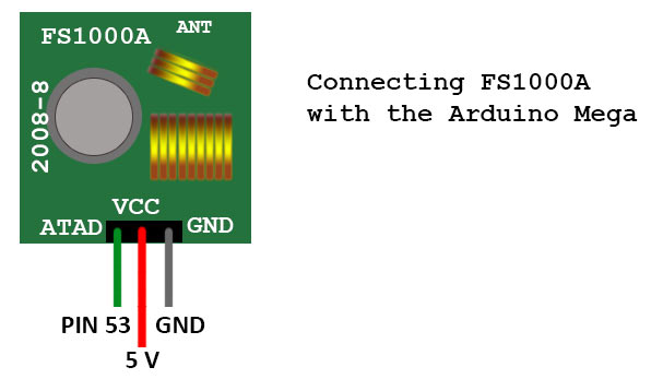 connect fs1000a arduino